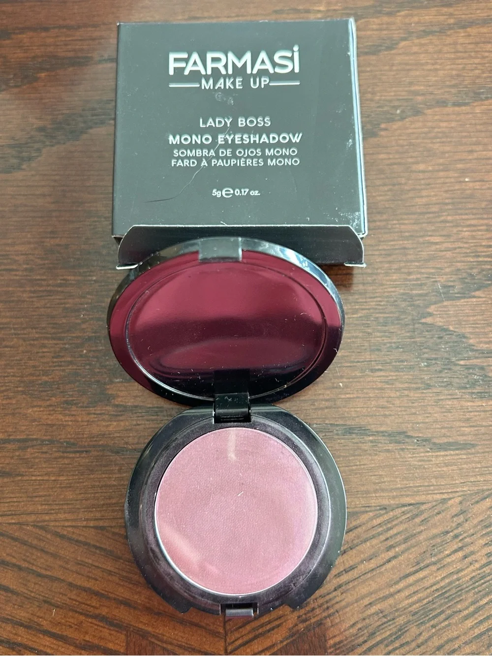 Farmasi Make Up Mono Eyeshadow “Lady Boss”Single Shade 5 g/0.17oz is New in box.